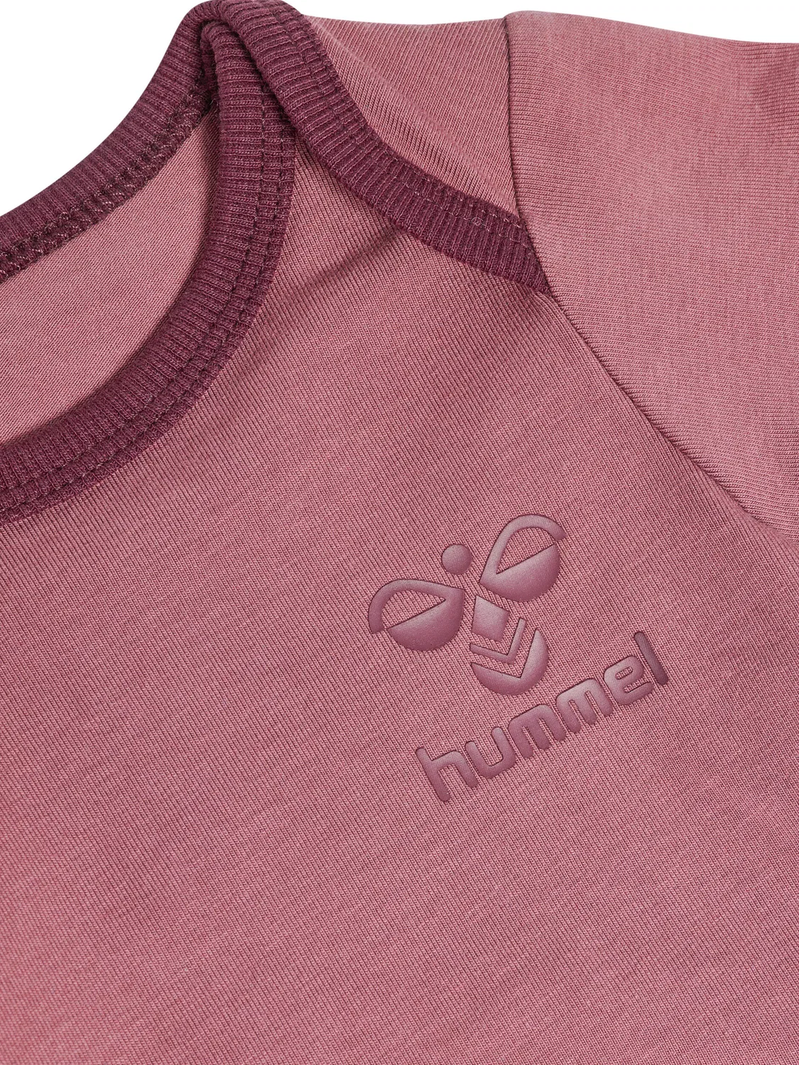 Детский боди с длинным рукавом Hmlmaule Hummel, Violett — фото 3