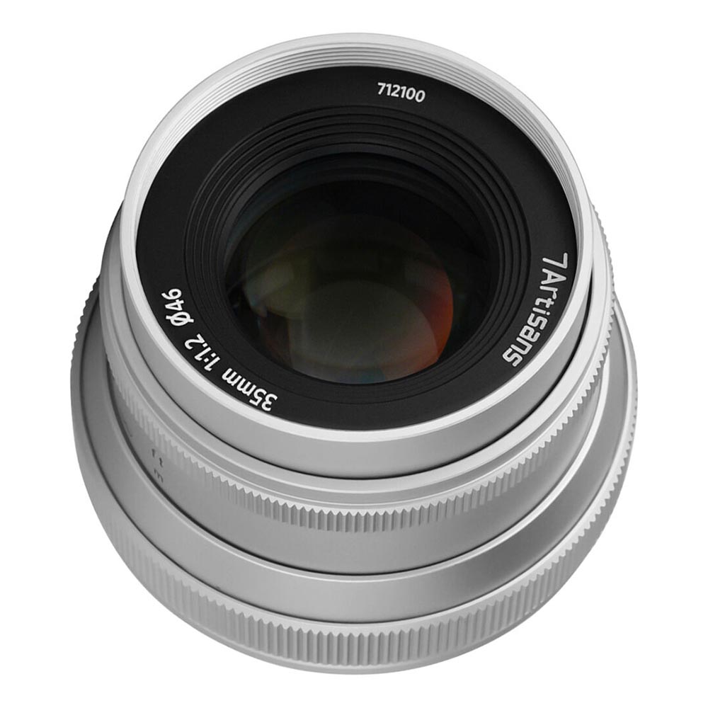 

Объектив 7Artisans Mark II 35 mm f/1.2, Sony E Mount, серебристый