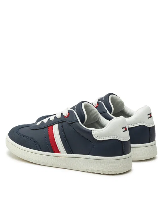 Кроссовки Stripe Low Cut Lace-Up Sneaker  Tommy Hilfiger, темно-синий — фото 3