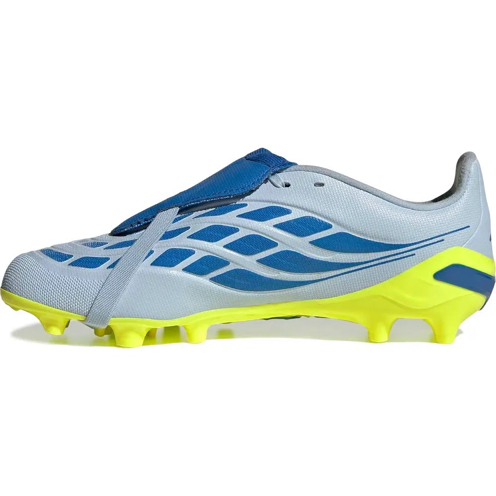Детские футбольные бутсы Predator League Adidas, Blue/Blue/Yellow — фото 3