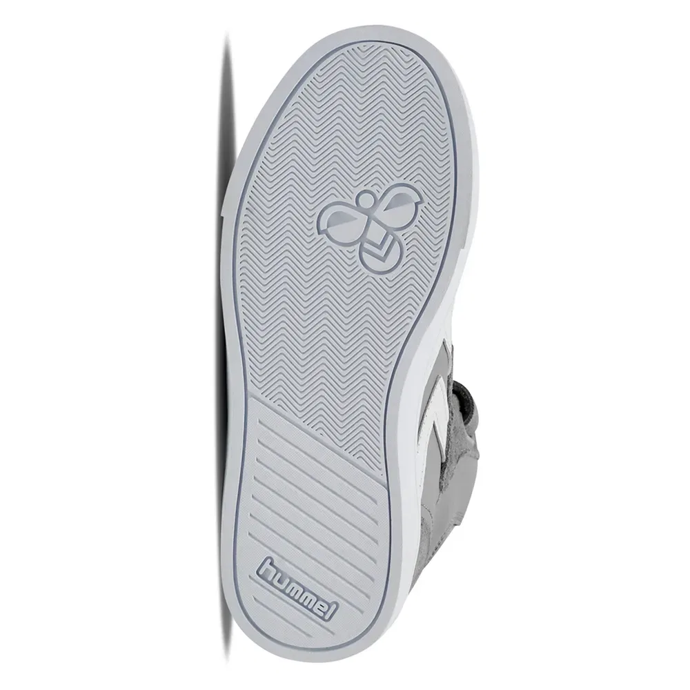 Кроссовки высокие Hummel Slimmer Stadil Leather, серый — фото 2