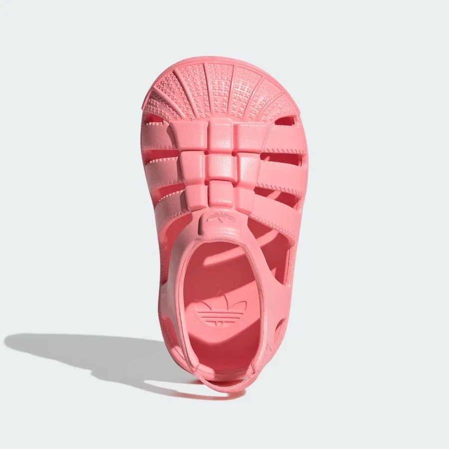 Сандалии с ремешком Superstar Sandals Kids adidas, Розовый — фото 2
