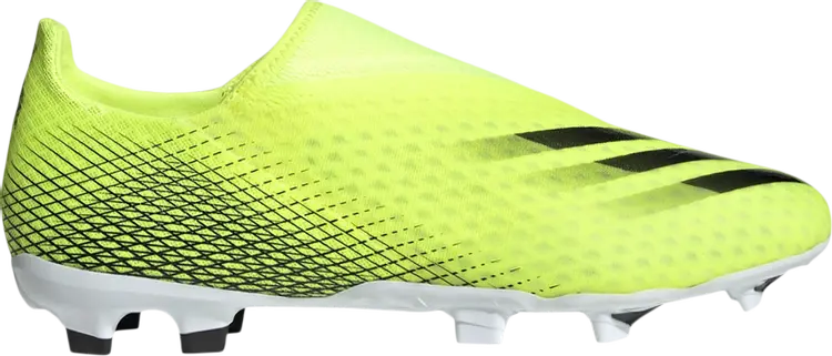 

Бутсы Adidas X Ghosted.3 Laceless FG 'Solar Yellow', желтый