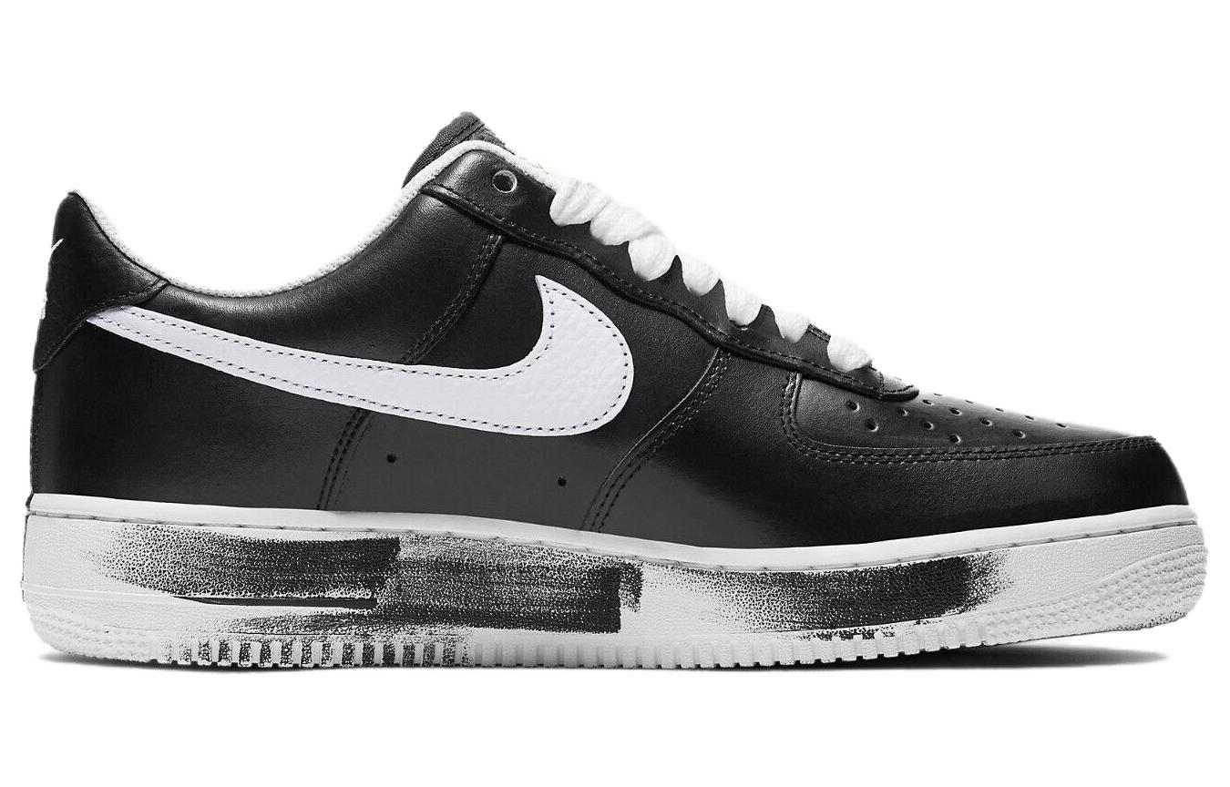 Кроссовки Nike Air Force 1 Low G-Dragon Peaceminusone, черный/белый — фото 2