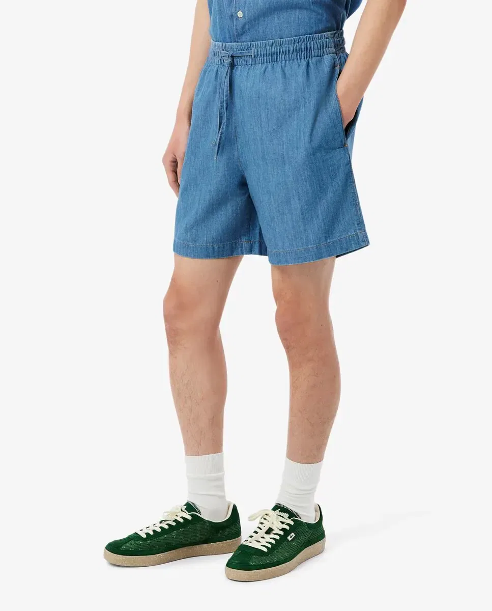 Мужские шорты свободного кроя Lacoste, Azul — фото 3