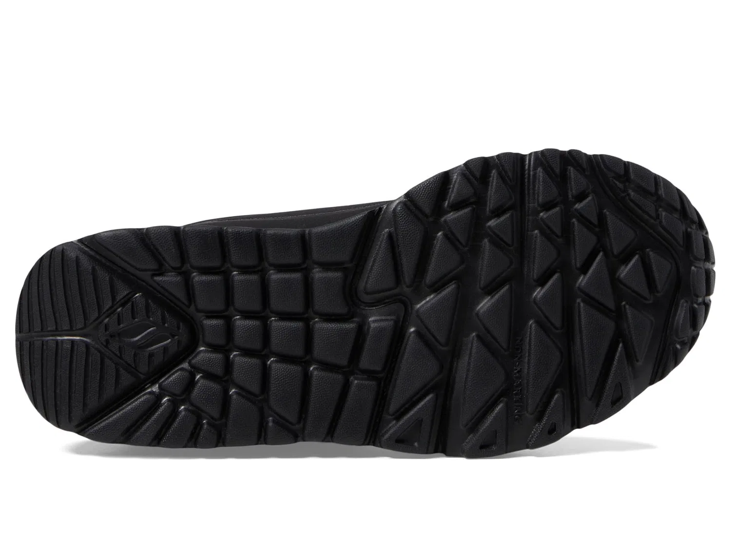 Детские кроссовки для девочек с принтом Uno Lite-Spreading Love Skechers, Black Multicolor — фото 3