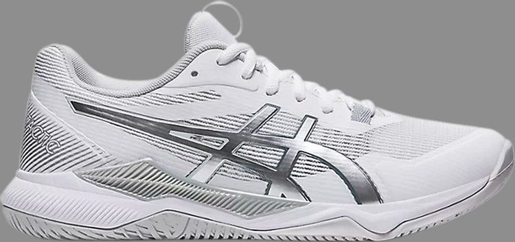 Кроссовки wmns gel tactic 'white pure silver' Asics, белый - фото