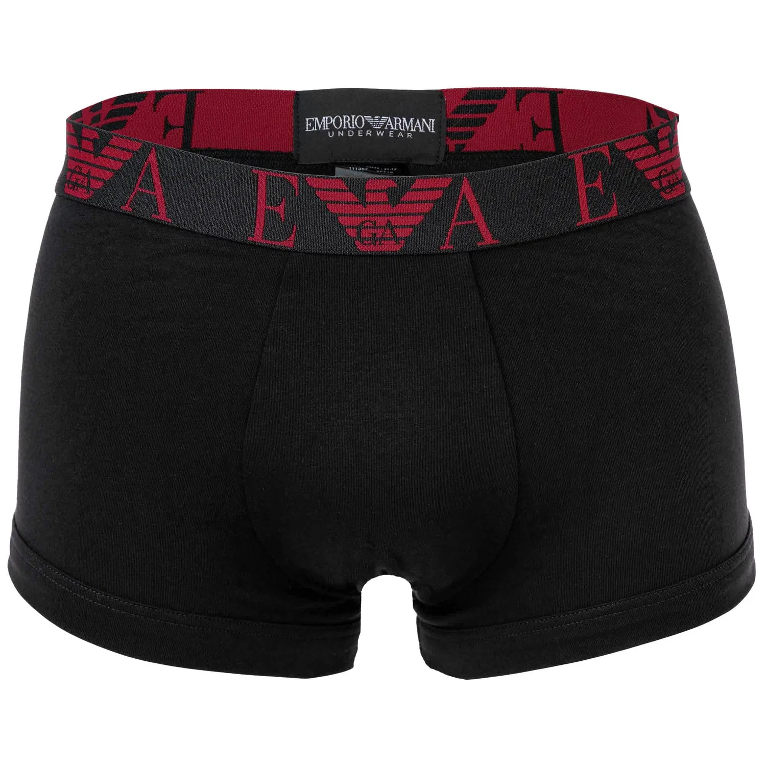 Мужские боксеры из 3 штук Emporio Armani, Black/Red/Black — фото 4