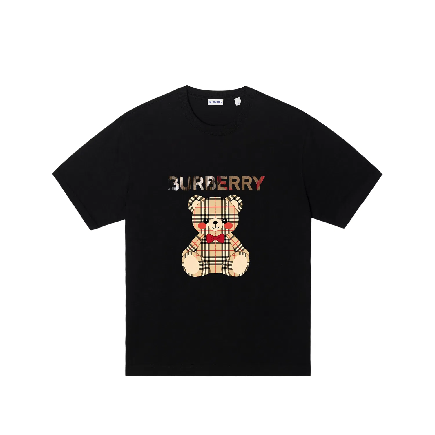 Мужская футболка с принтом Burberry, Natural Cute Bear