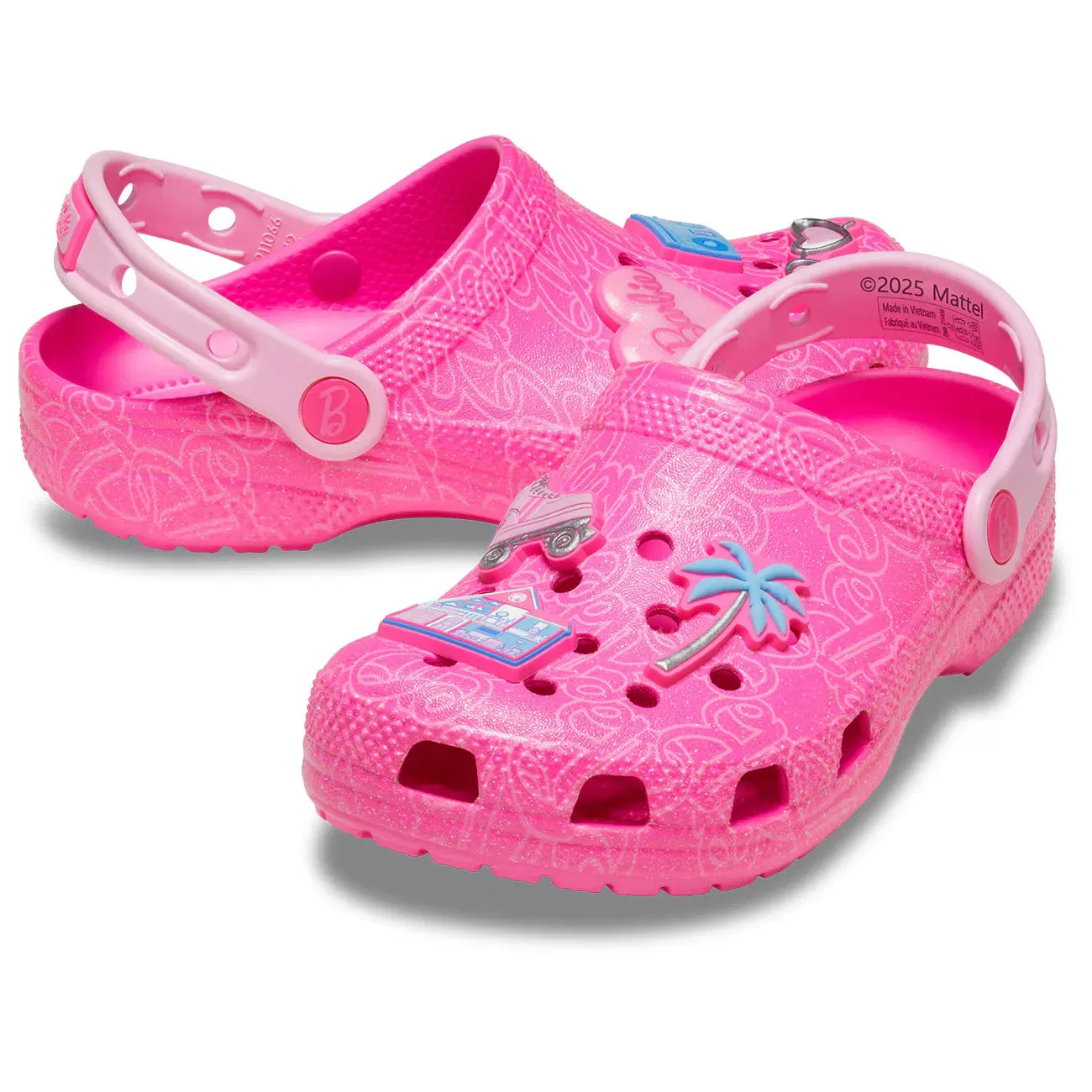 Детские сабо Mattel Pink Barbie Classic Clog K Crocs, Multicolor — фото 2