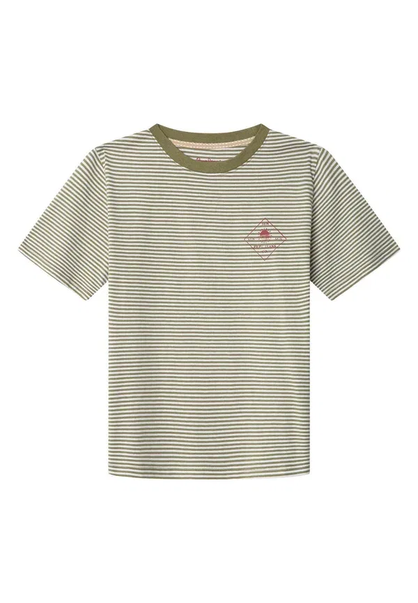 Футболка хлопковая Emmet Pepe Jeans, dusky green, темно-зеленый