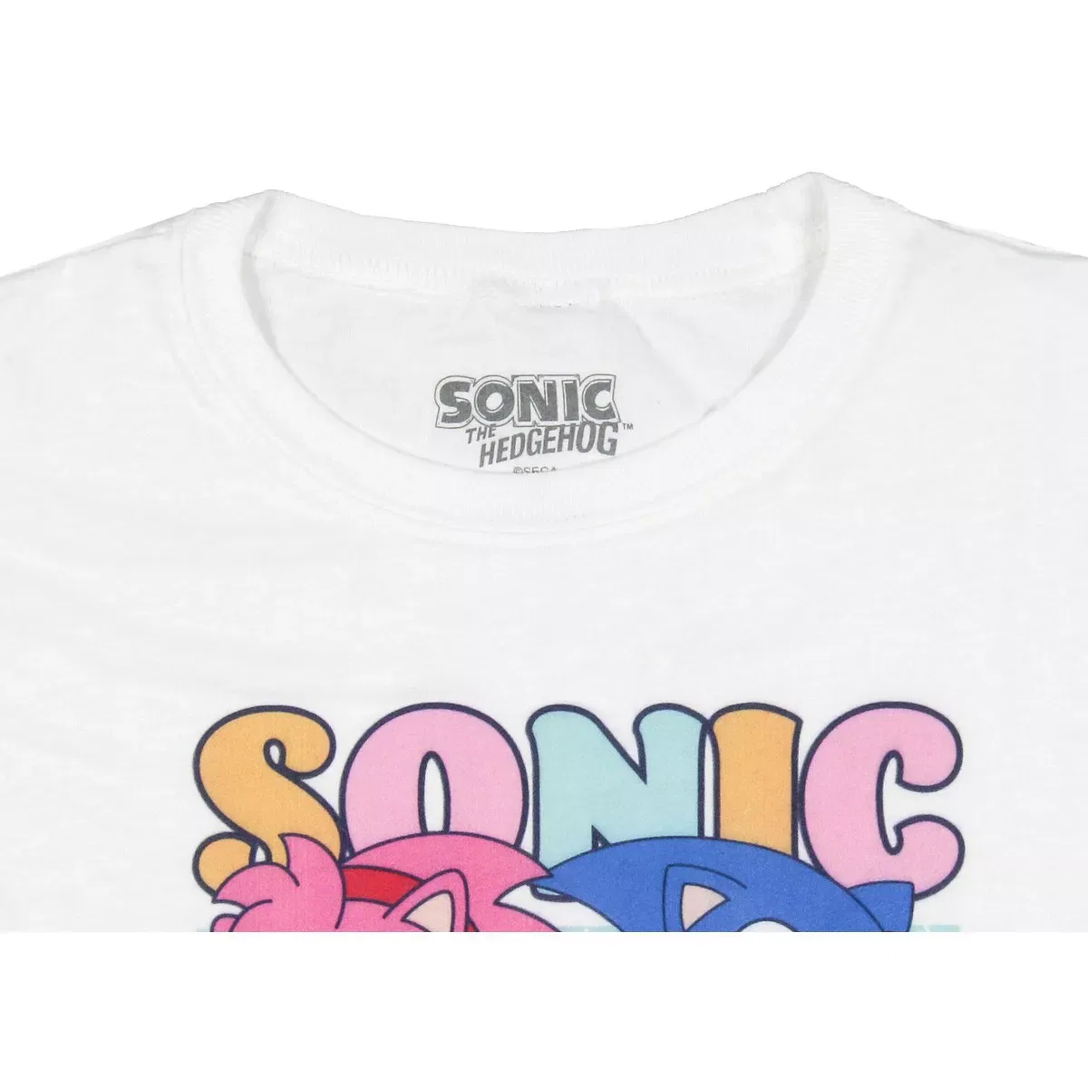 Детская футболка с принтом Sonic The Hedgehog Bioworld, White — фото 4