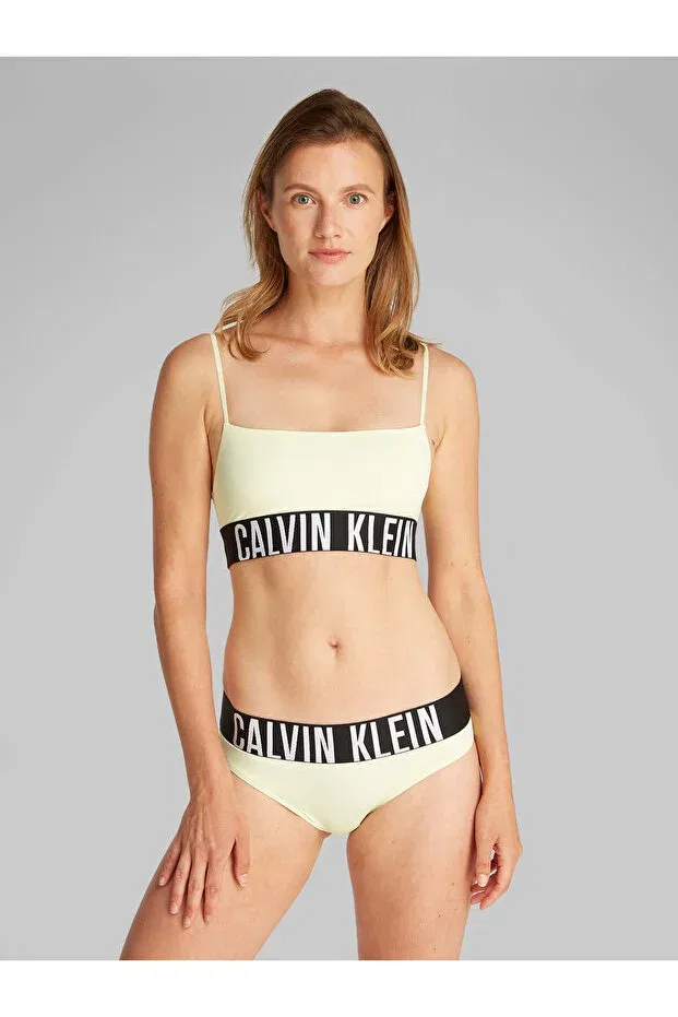 Женский бюстгальтер-бралетт с тонкими бретелями Calvin Klein, Зеленый