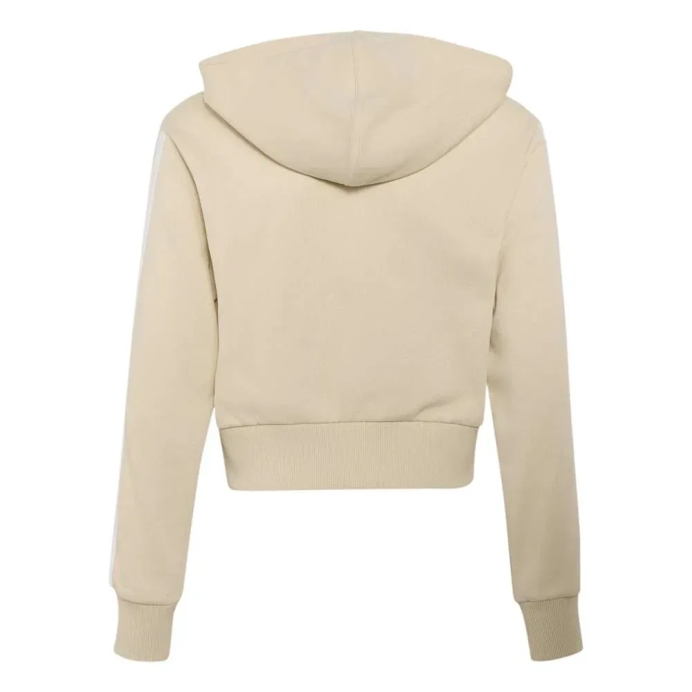 Детское худи с полной застежкой-молнией Adidas Essentials, Beige — фото 2