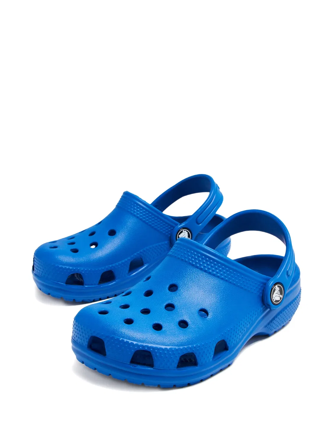 Классические закрытые сандалии- клог Crocs, синий