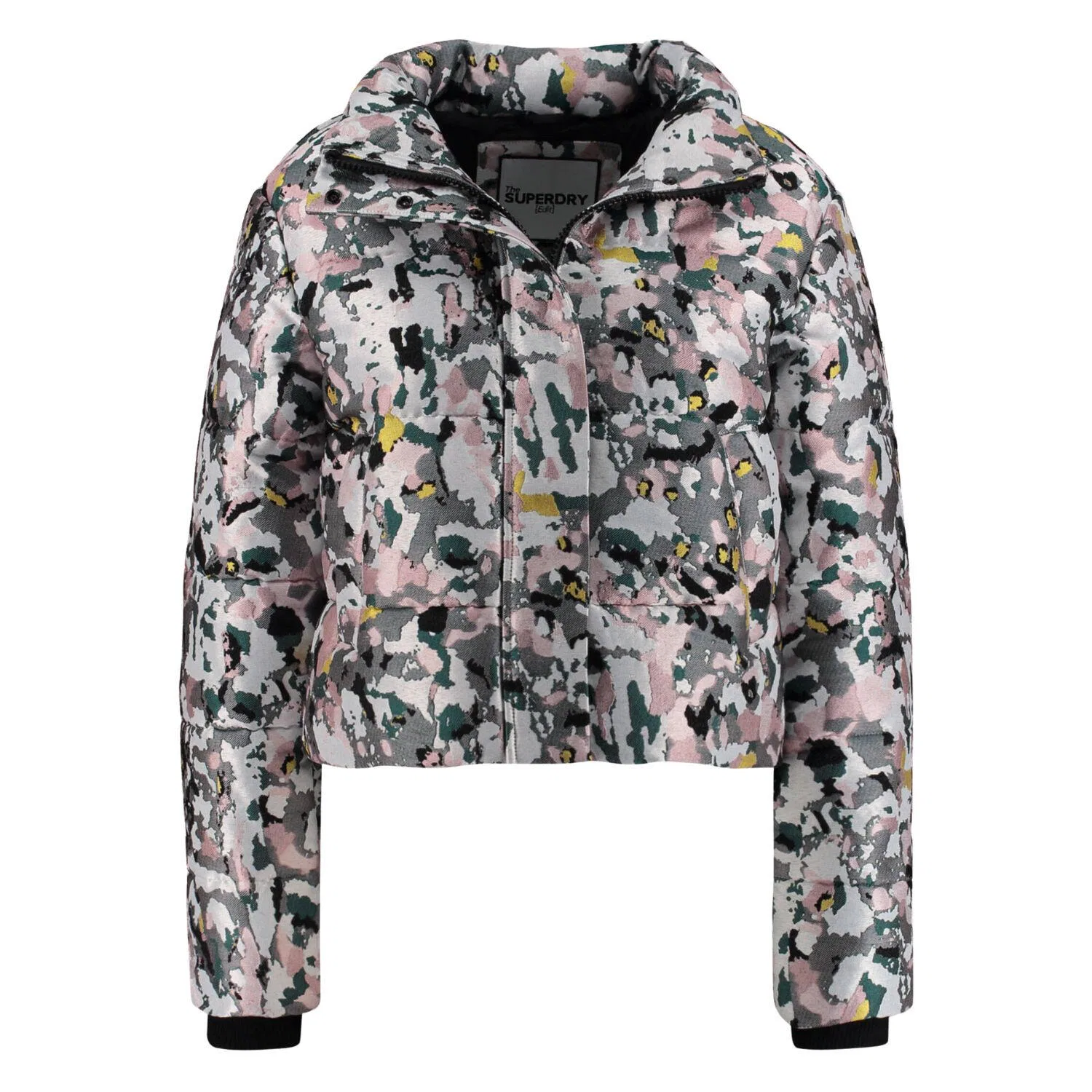 Женская куртка с принтом Jacquard Superdry, Weiss