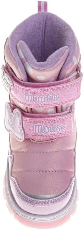 Детские сапоги для девочек с принтом Josmo Kids, Pink Purple — фото 4