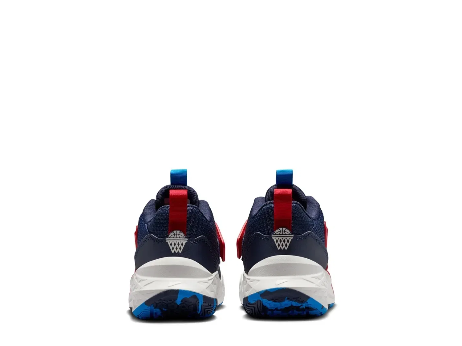 Кроссовки Nike Team Hustle D 12 для детей, Black/Red — фото 2