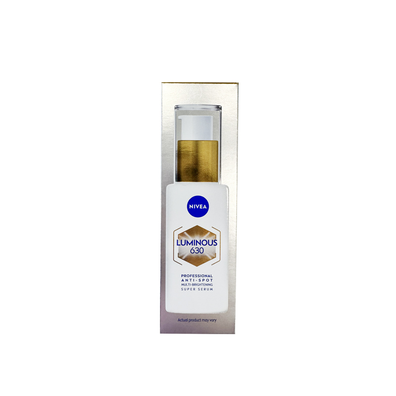 630 упаковок сыворотки против гликации для осветления NIVEA