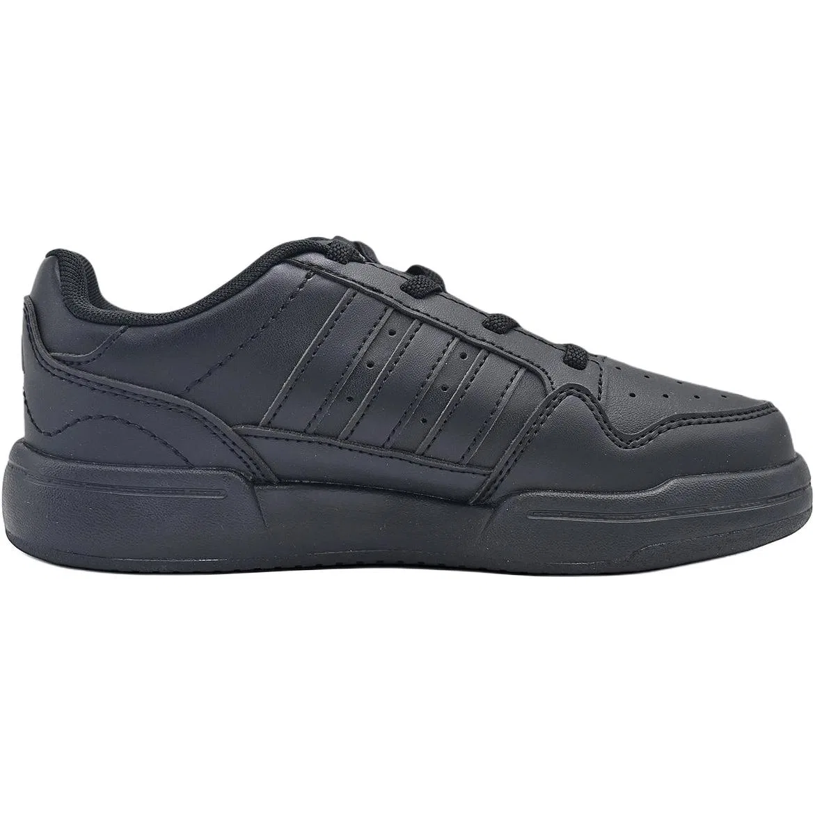 Детские кроссовки для скейтбординга с закрытой пяткой Adidas, Black — фото 3