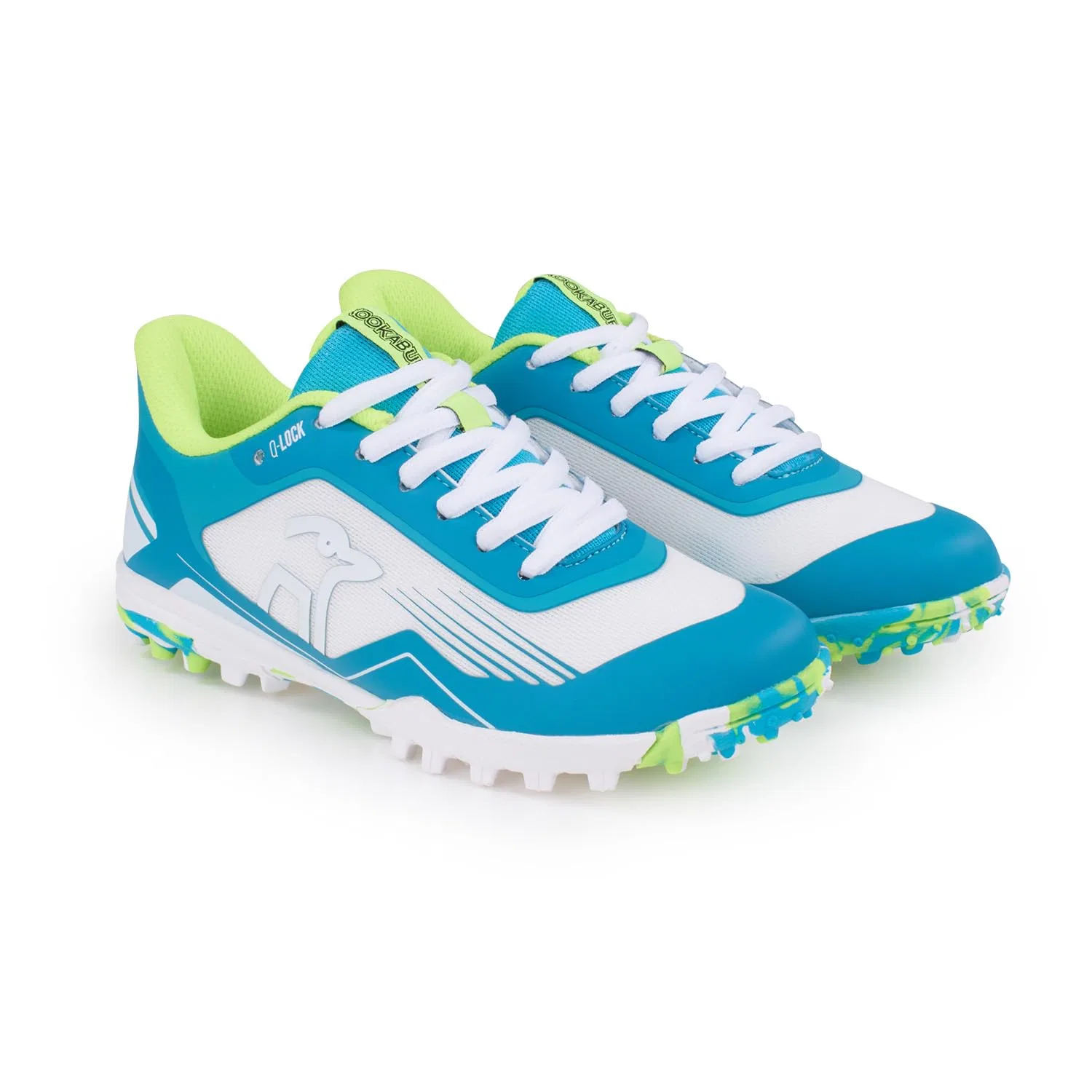 Детские хоккейные кроссовки для мальчиков Orbit Hockey Shoe Kookaburra, Mint White — фото 2