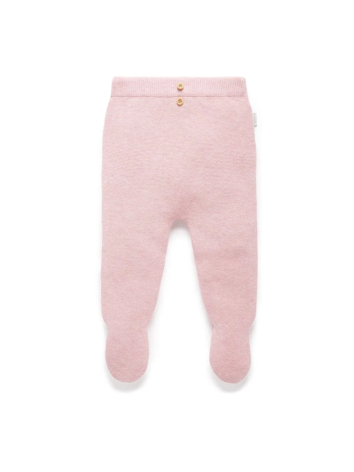 Леггинсы текстурированные Purebaby, розовый