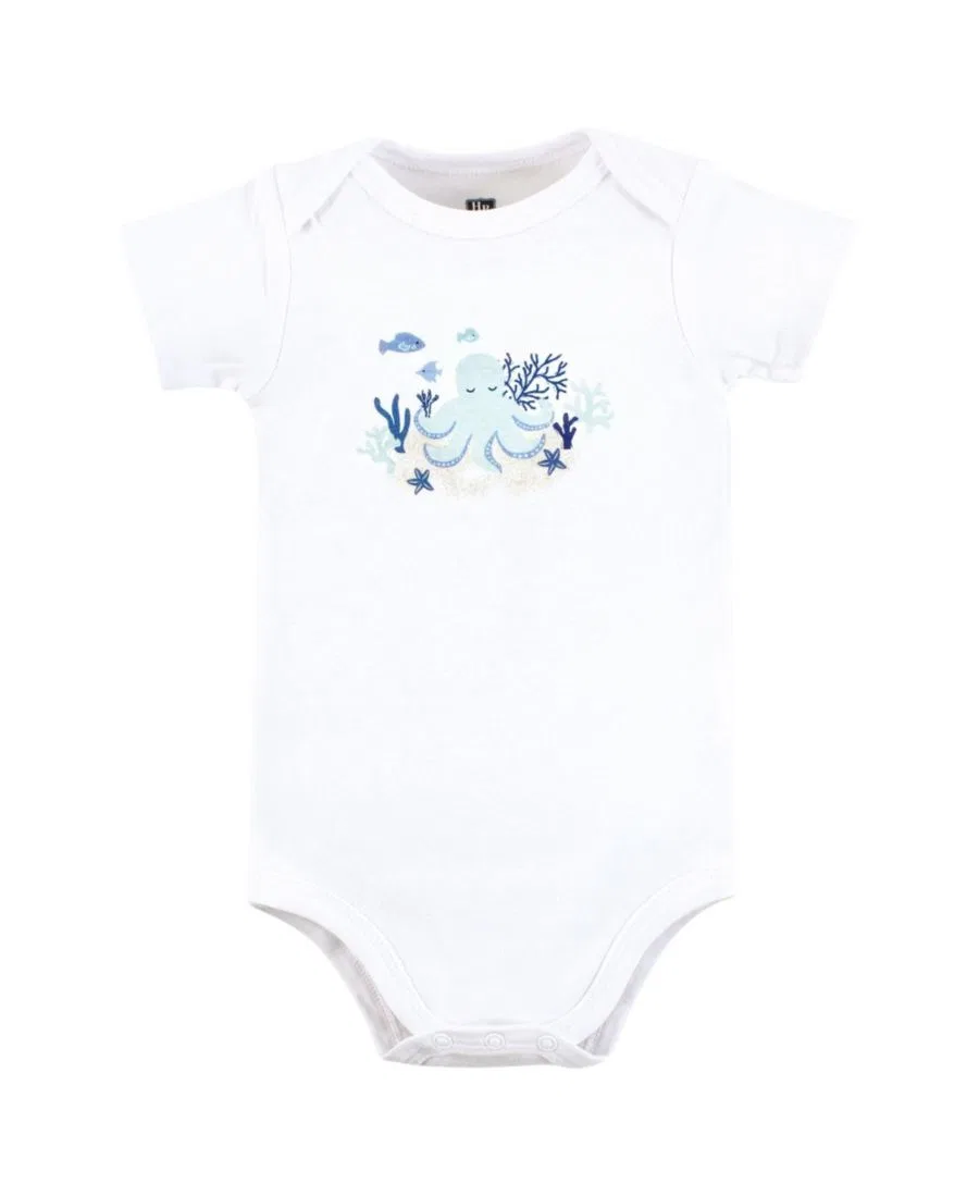 Комплект боди с принтом Mint Octopus Hudson Baby — фото 3