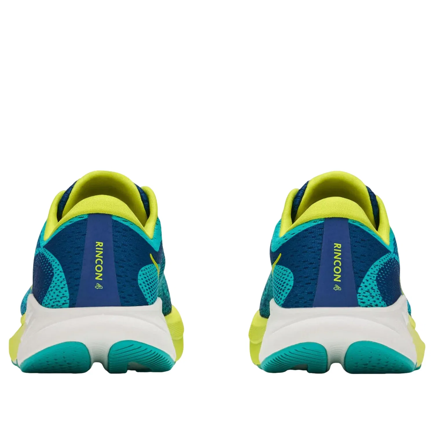 Детские кроссовки с сетчатым верхом Rincon 4 'Electric Aqua Neon Dragonfruit' HOKA ONE ONE, Electric Aqua/Neon Dragonfruit — фото 4