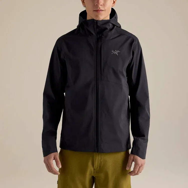 Мужская куртка с капюшоном несъемным SAWYER Arcteryx, Black — фото 4