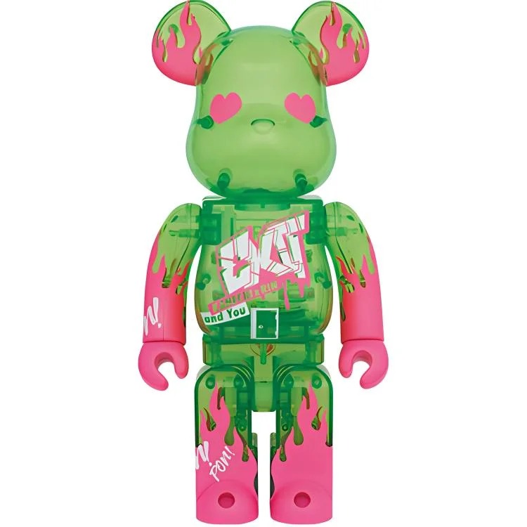 

Виниловая фигурка Be@rbrick Exit Green, 30 см
