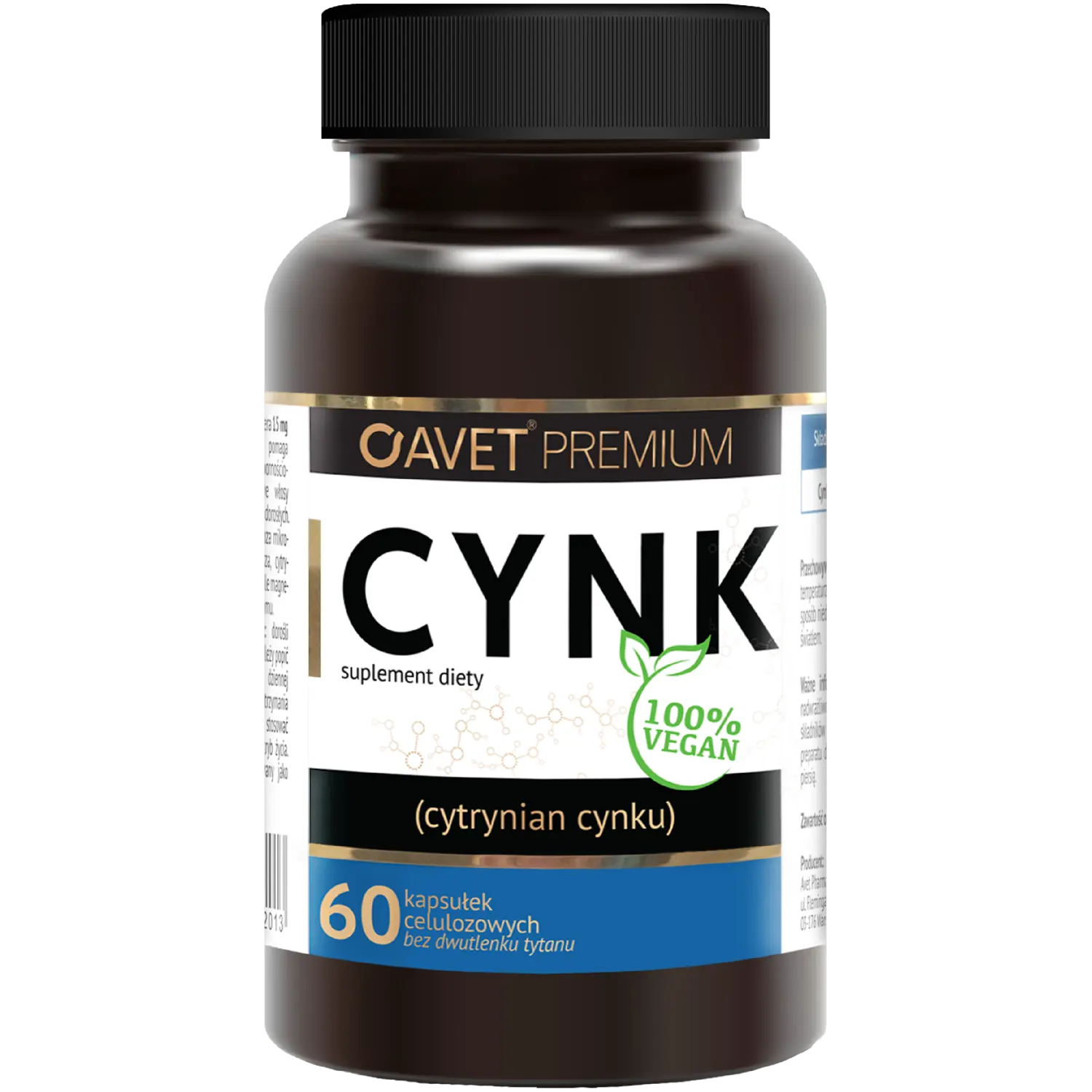 

Avet Premium Cynk биологически активная добавка, 60 капсул/1 упаковка