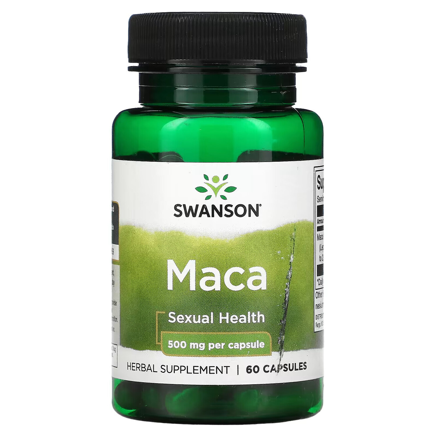 

Swanson, Мака, 500 мг, 60 капсул