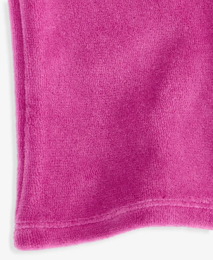 Леггинсы-клеш из велюра с флуоресцентным принтом First Impressions, Magenta Bloom — фото 3