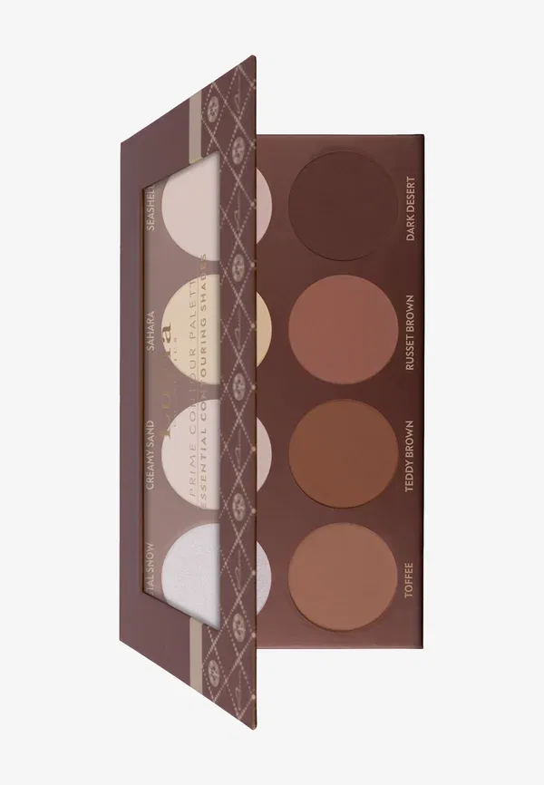 Контурная палетка 8 оттенков Prime Contour Palette Essential Contouring Shades Vol.1 Luvia Cosmetics 26.4 г — фото 2