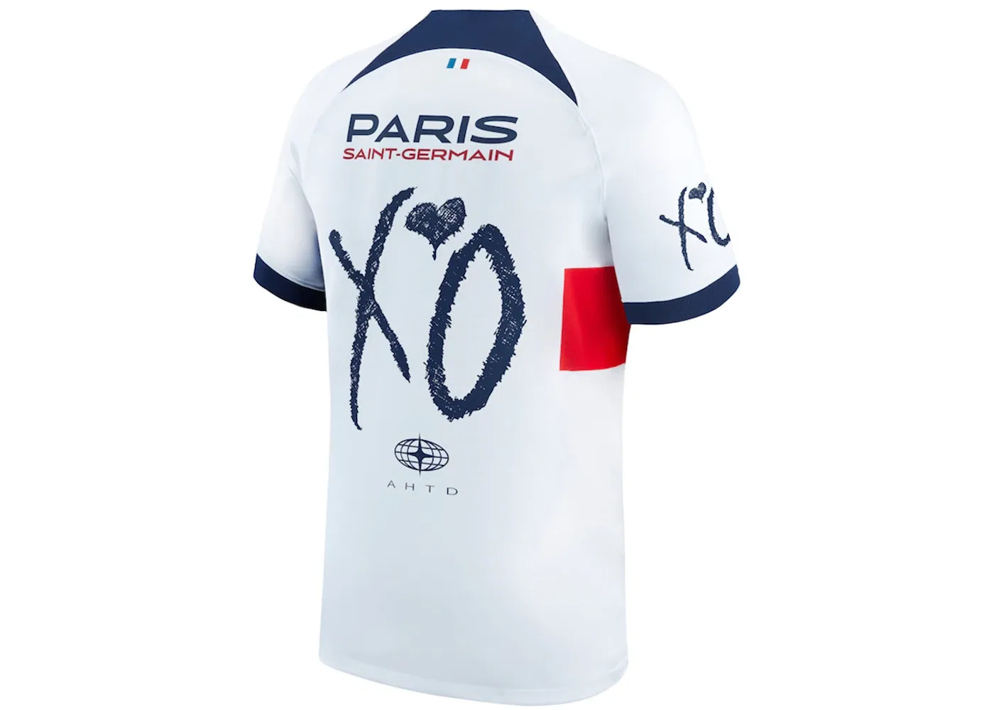 Мужская футболка с длинным рукавом Nike PSG x The Weeknd XO Away Stadium Jersey, White