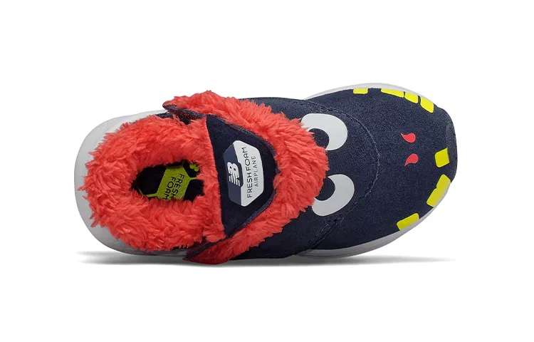 Детские кроссовки для мальчиков на липучках New Balance, Dark Blue — фото 4