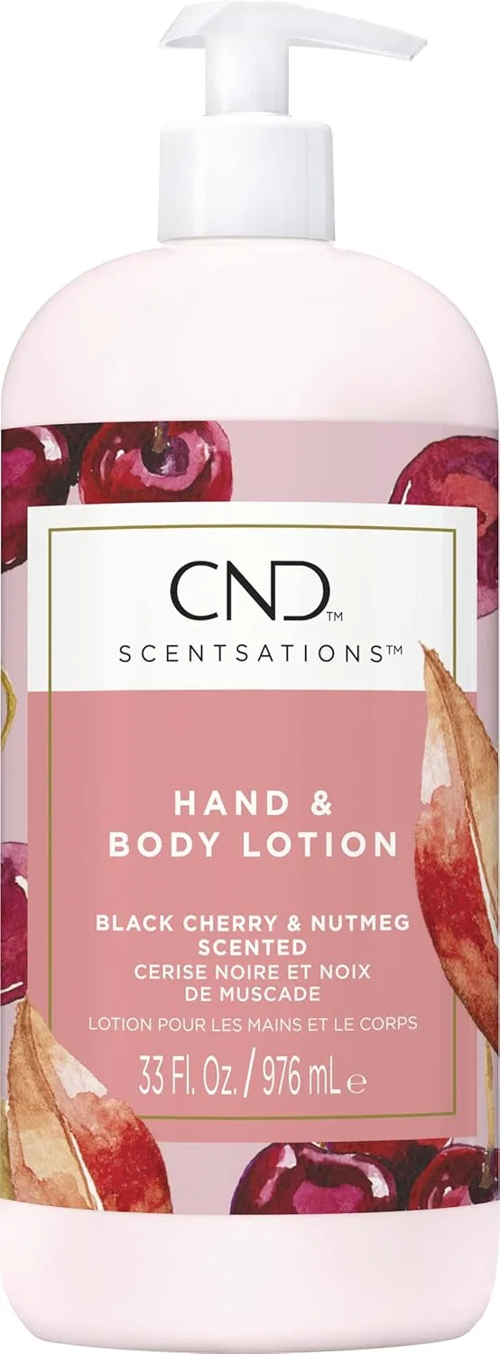 Лосьон для рук и тела CND Scentsations Black Cherry & Nutmeg, 916 мл