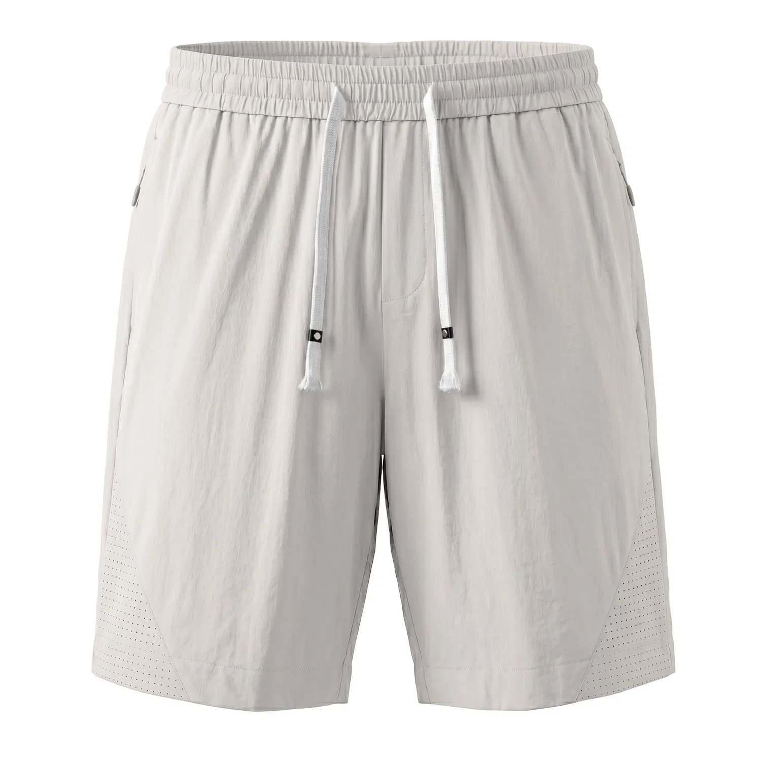 Детские спортивные шорты с завышенной талией Red bean, Light Gray