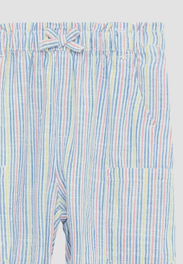Брюки из хлопка Trousers S.Oliver, Himmelblau, небесно-голубой — фото 3