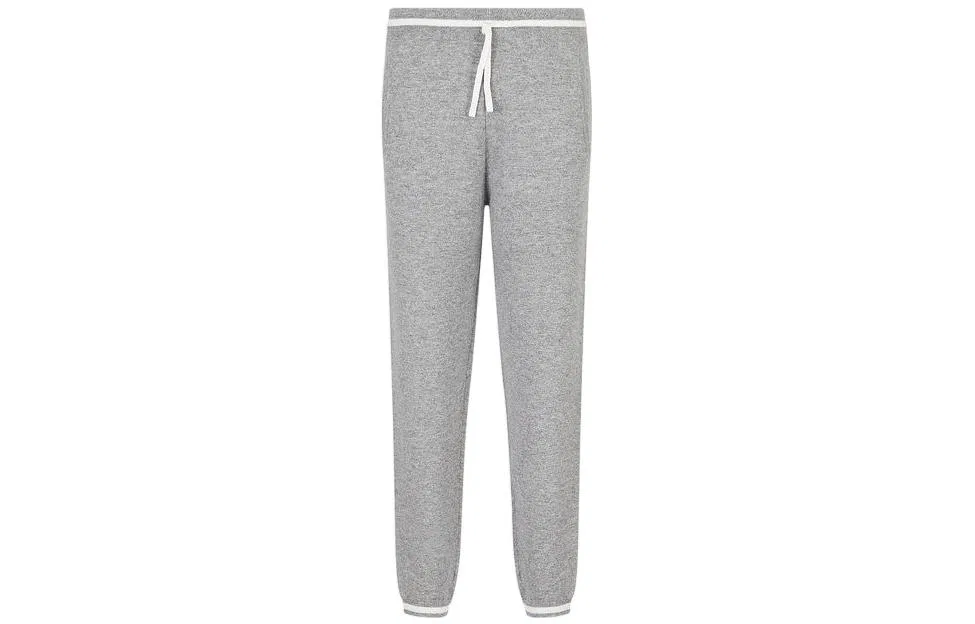 Трикотажные спортивные штаны серые, EMPORIO ARMANI, Gray