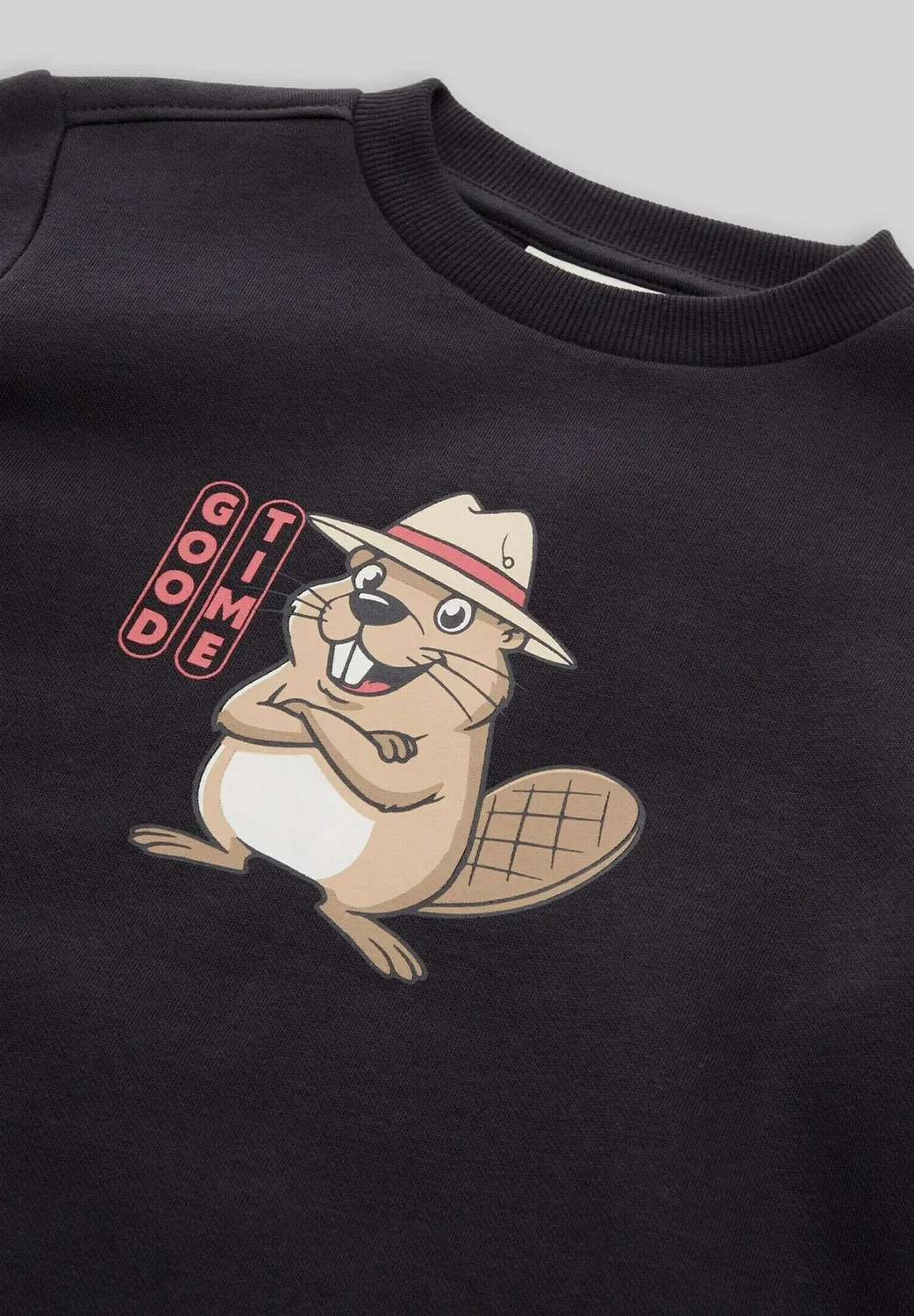 Толстовка Strick & sweatshirts с принтом - толстовка Tom Tailor, Coal Grey — фото 3