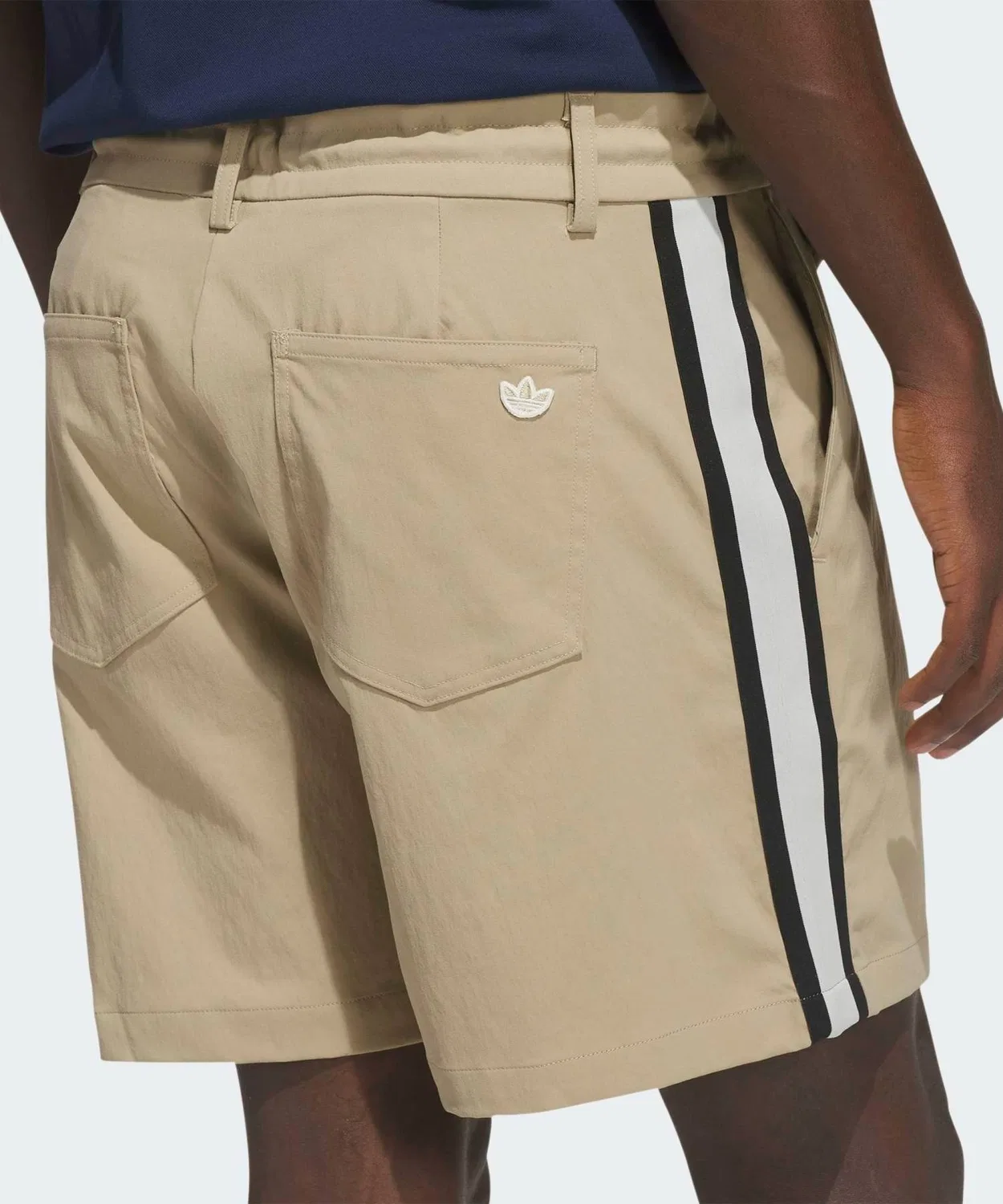 Мужские шорты с регулируемым поясом, модель Original Summer Shorts, Adidas, Beige — фото 3