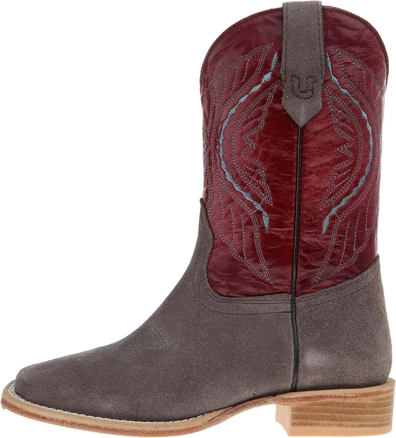 Детские ботинки для девочек с квадратным носком R. Watson Boots, Charcoal — фото 2