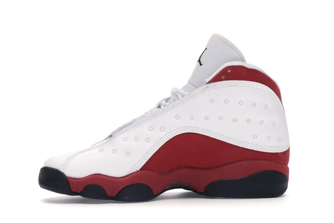 Детские кроссовки с принтом Jordan 13 Retro Jordan, White/Black-Team Red — фото 3