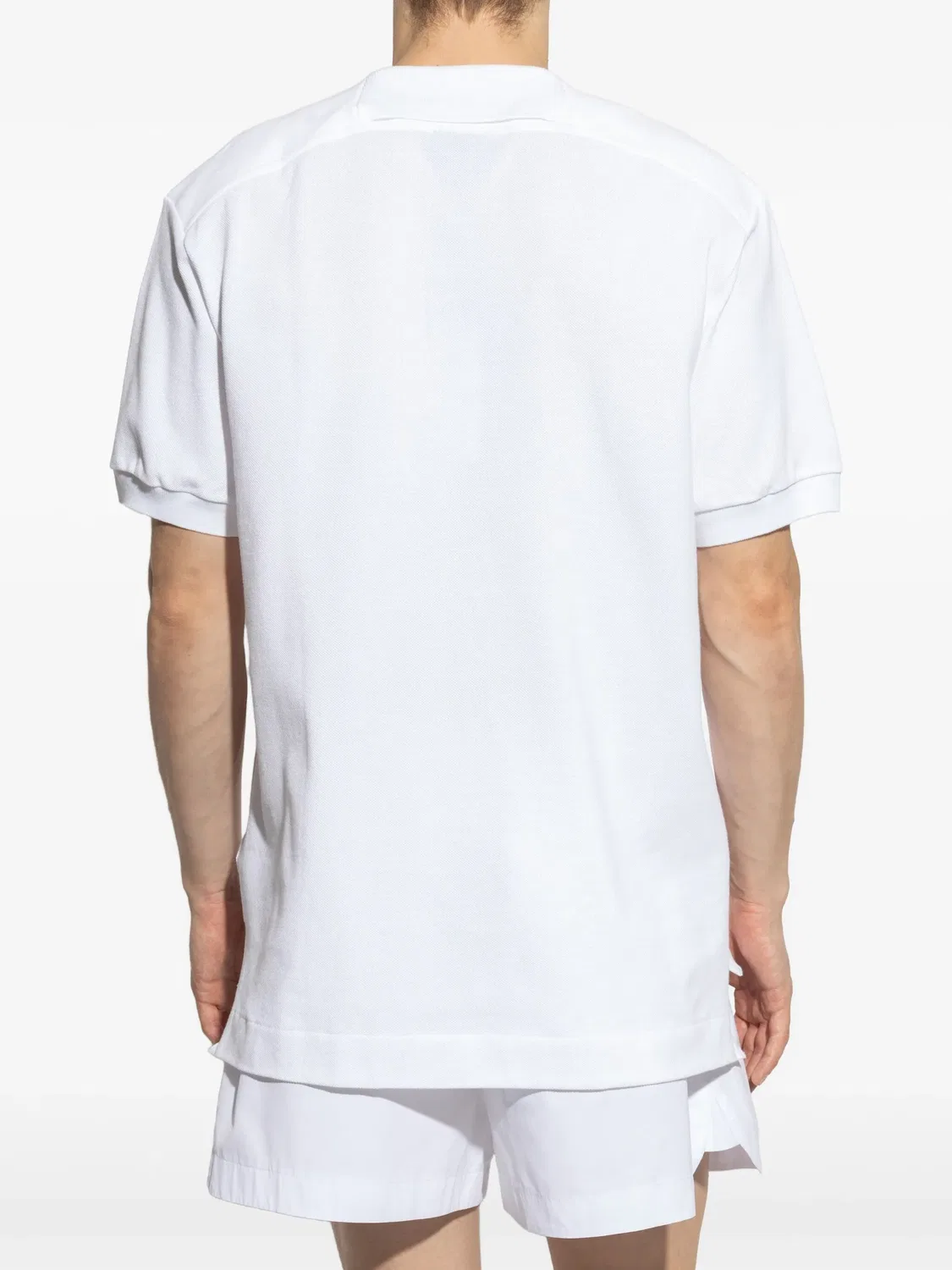 Хлопковая футболка Lacoste, белый — фото 2