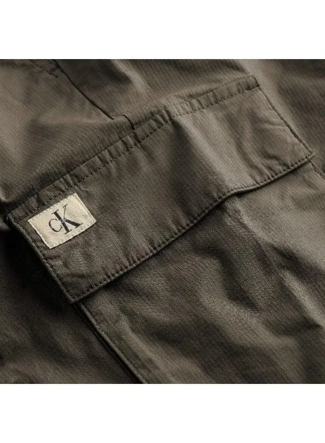 Брюки карго с длинным рукавом Skinny Ripstop Cargo Pants Calvin Klein, серый — фото 3