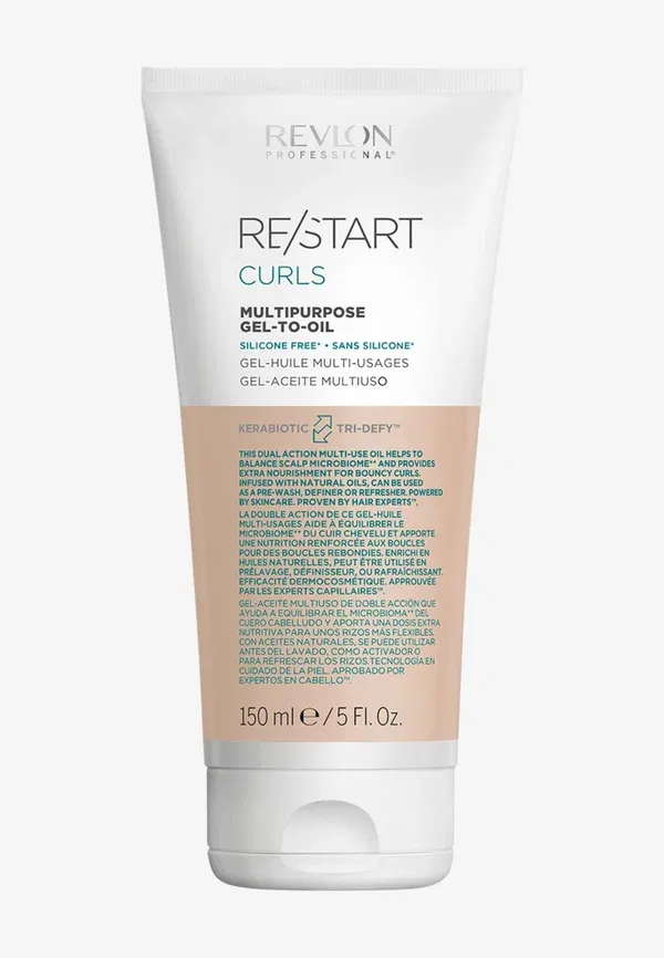 Re/Start curls - многофункциональный гель-масло для волос 150 мл Revlon Professional