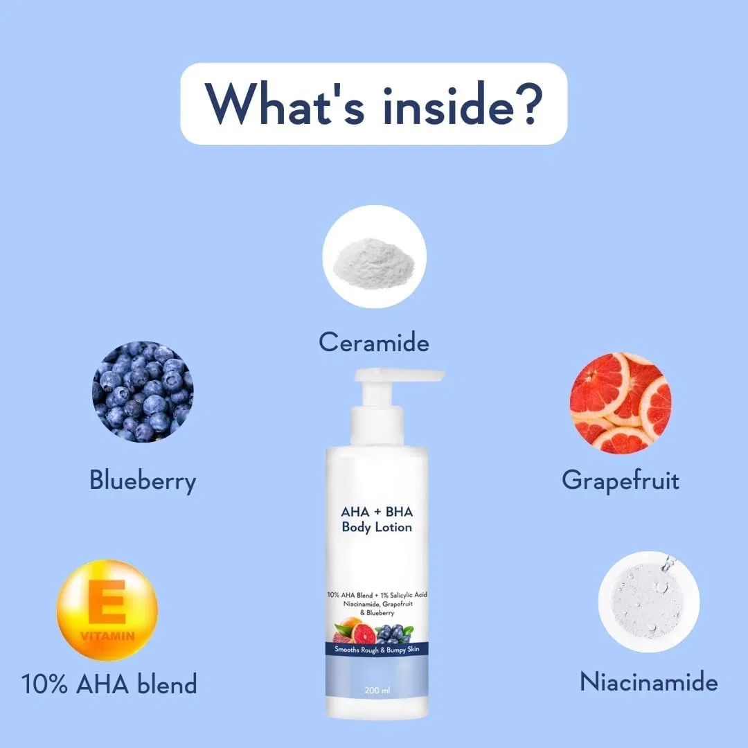 Лосьон для тела AHA+BHA, Generisch, 200 мл