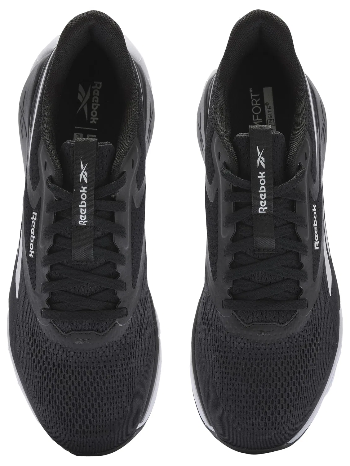Кроссовки детские Reebok Flex Trainer, нескользящая подошва, Black Grey — фото 4