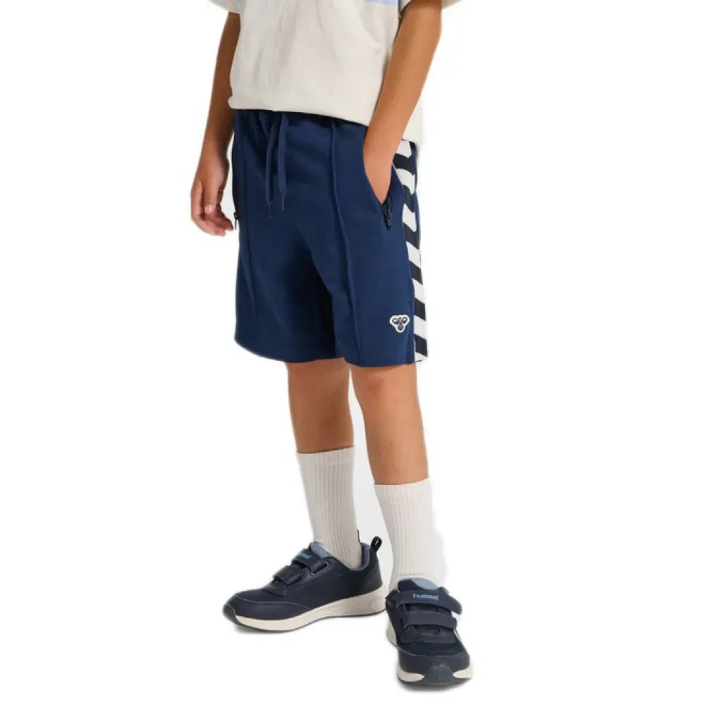 Детские спортивные штаны из полиэстера Archive Regular Poly Hummel, Blue